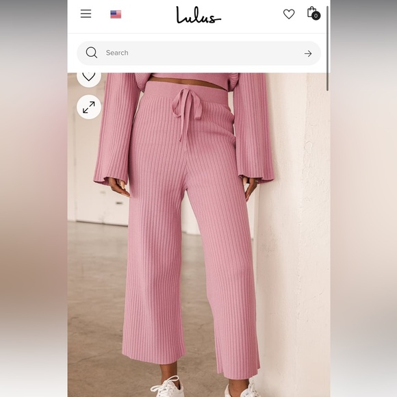 Lulus Ribbed Knit Cropped Sweater Set - Picture 7 of 7